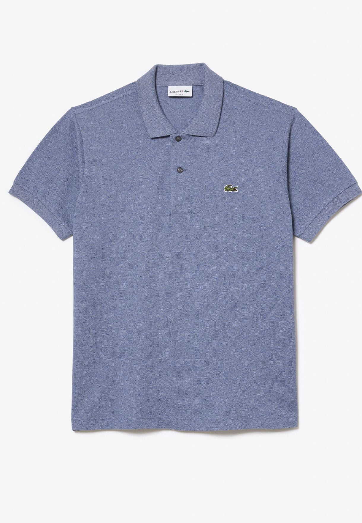 Men's Slim Fit Short Sleeve Polo Shirts, Blue Chine