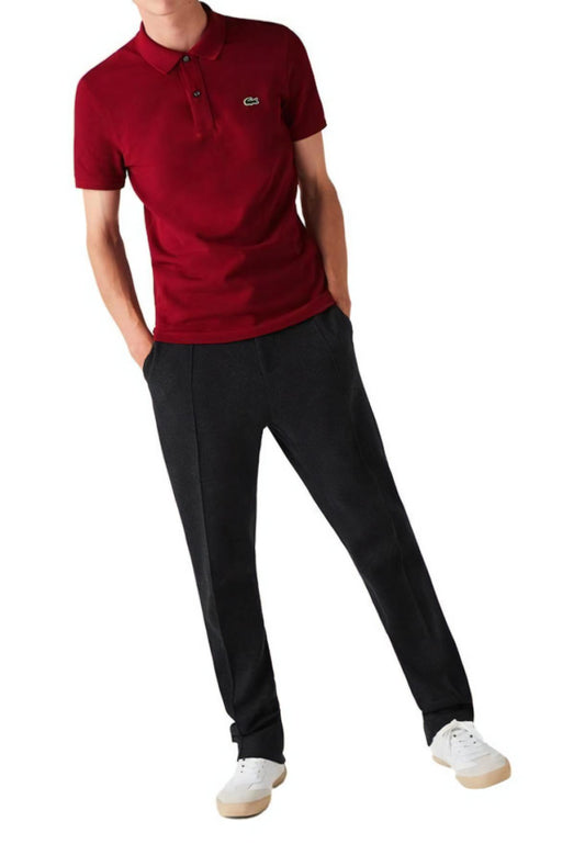 Men's Slim Fit Petit Piqué Polo Shirt, Red