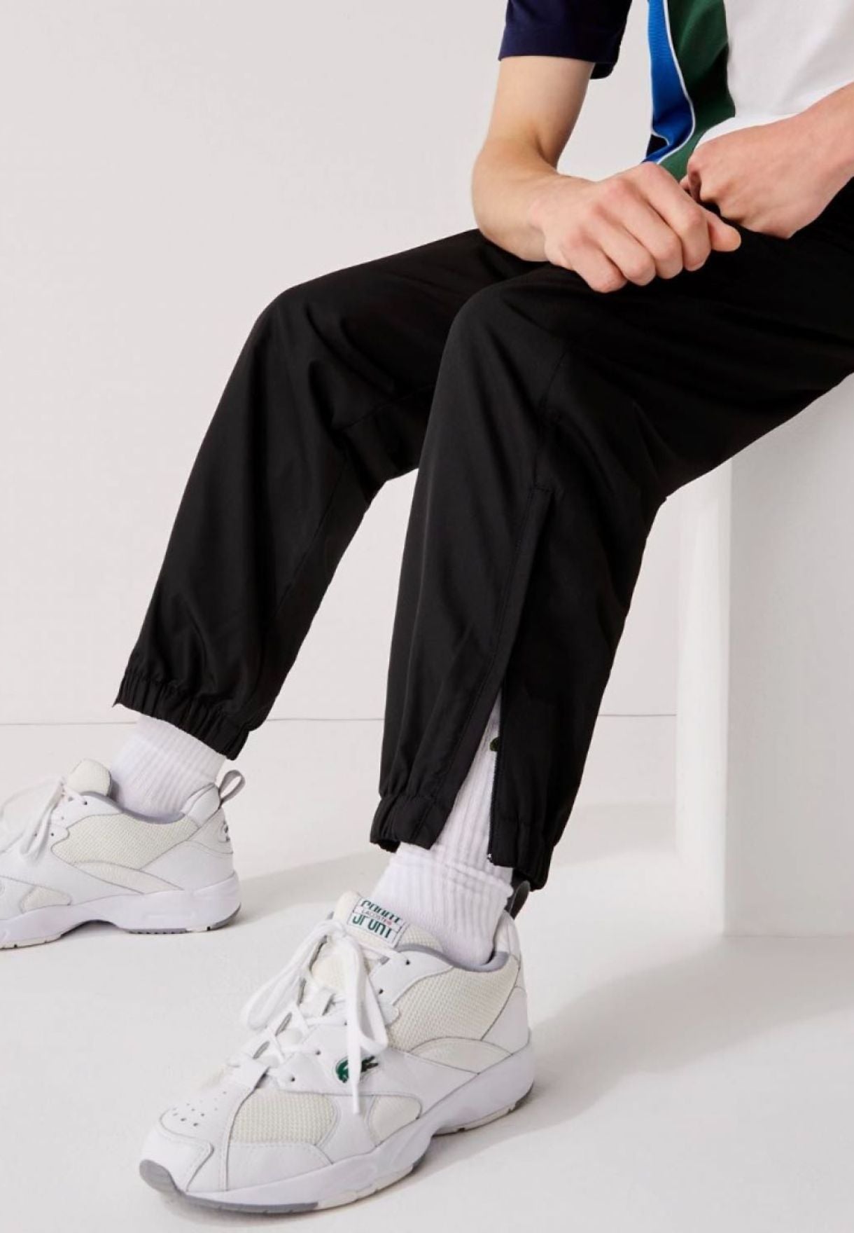 Men's Sportswear Fit Training Trackpants, Black