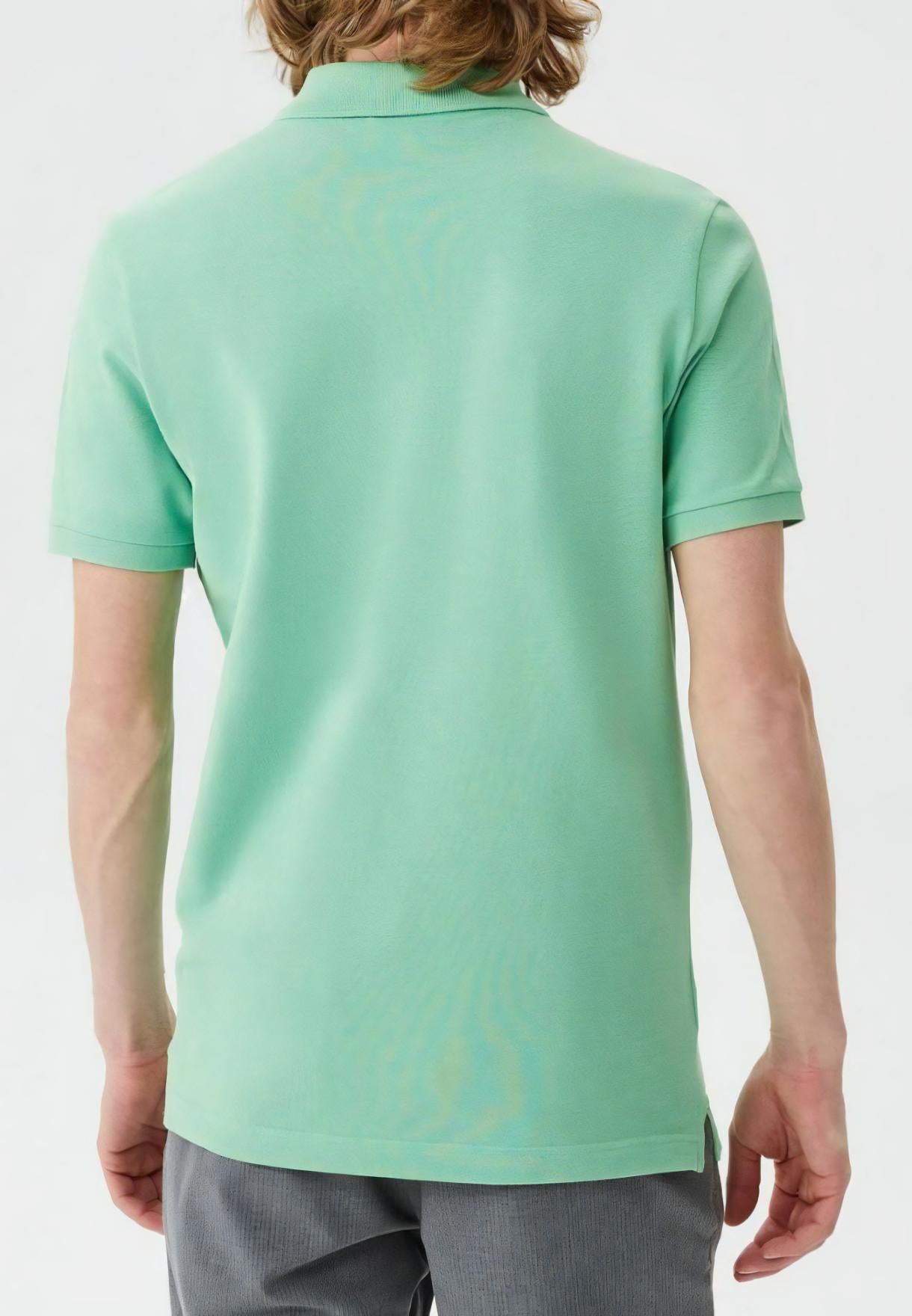 Men's Slim Fit Petit Piqué Polo Shirt, Green