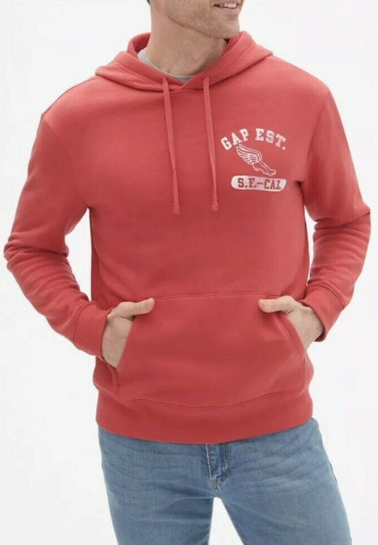 Men's Athletic Logo Hoodie Sweatshirts