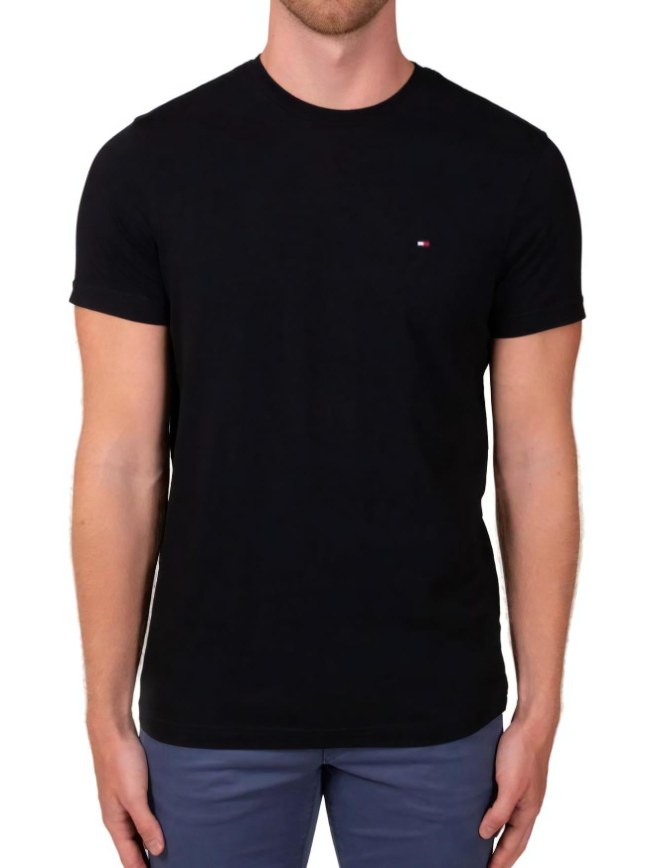 Men's regular signature T-Shirt, Black