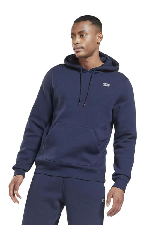 Men's sports sweatshirt Hoodie, Navy blue