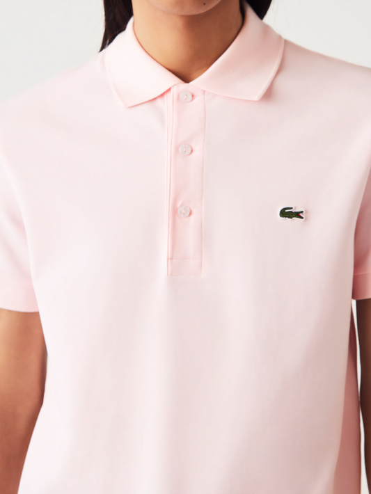 Men's Slim Fit Stretch Cotton Piqué Polo, Pink