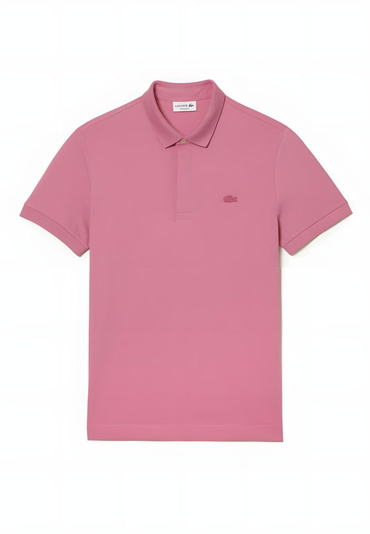 Men's Regular Fit Smart Paris Polo Shirt Stretch Cotton, Pink