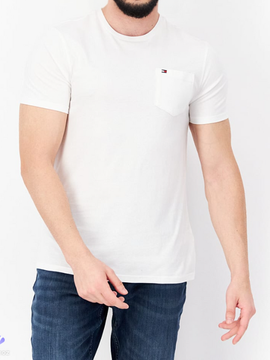 Men's regular signature T-Shirt, White