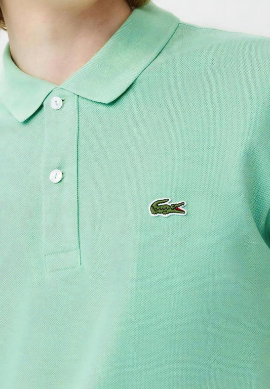 Men's Slim Fit Petit Piqué  Polo Shirt, Green