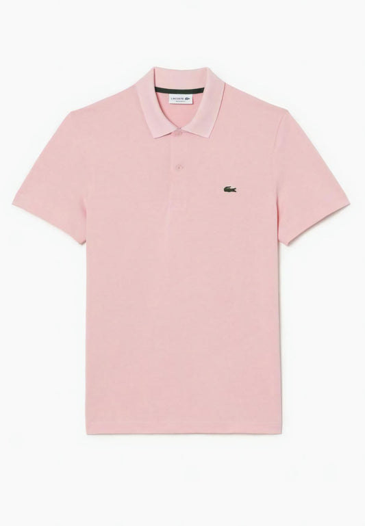 Men's Regular Fit Polyester Cotton Polo Shirt, Pink