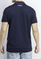 Men's Sport Ultra Dry Functional Tennis Golf Polo Shirt, Navy Blue