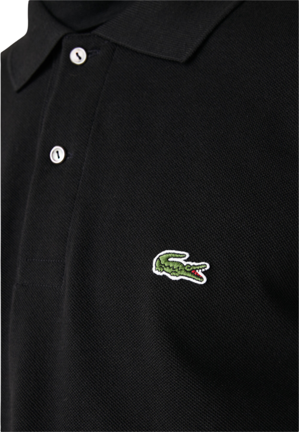 Men's Classic Fit L.12.12  Polo Shirt, Black