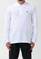 Men's Classic Fit L.12.12 Long-sleeve  Polo Shirt, White