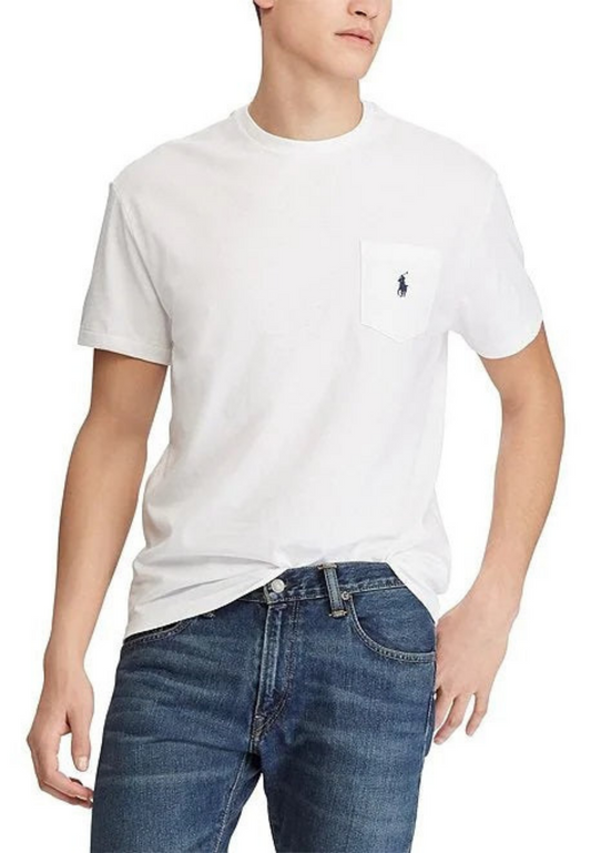 Men's Classic-Fit Jersey Short-Sleeve Pocket Tee