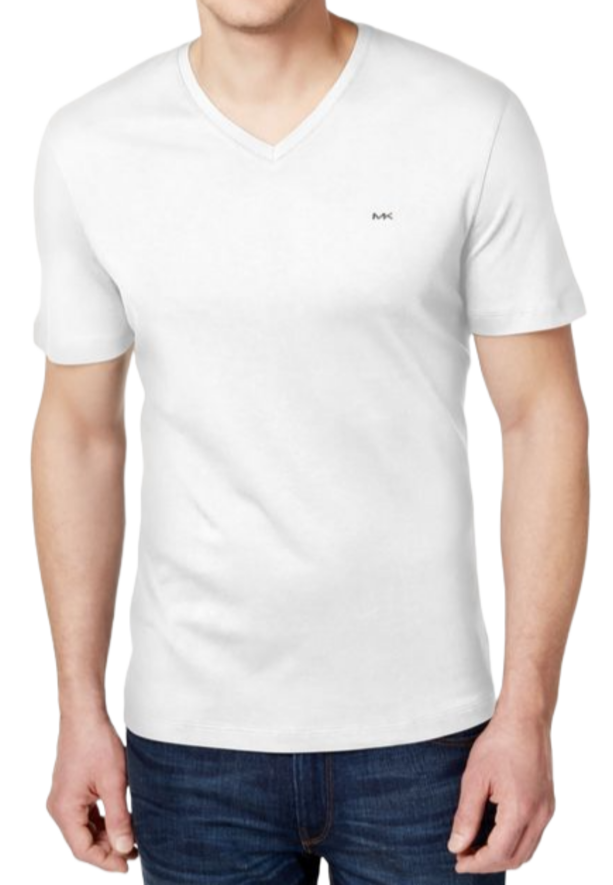 Men's V-Neck Liquid Cotton T-Shirt