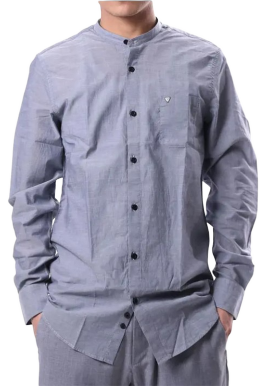 Men's L / S SUNSET YD BAND COLLAR SHIRT