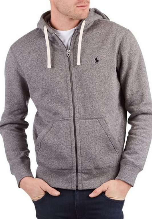 Men's Classic Full-Zip Fleece Hoodie