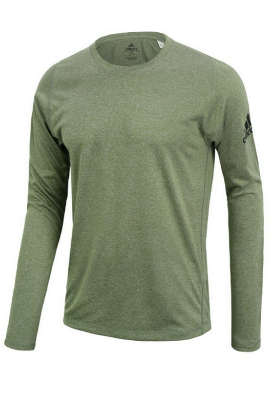 Men's Free-Lift BOS Sweat-shirts Training Green Casual Tee Jersey FL4612