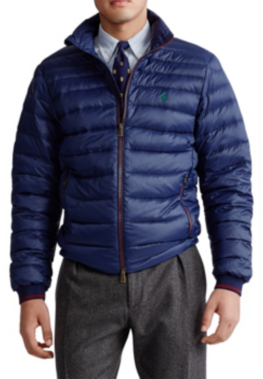 Men's Packable Quilted Down Jacket