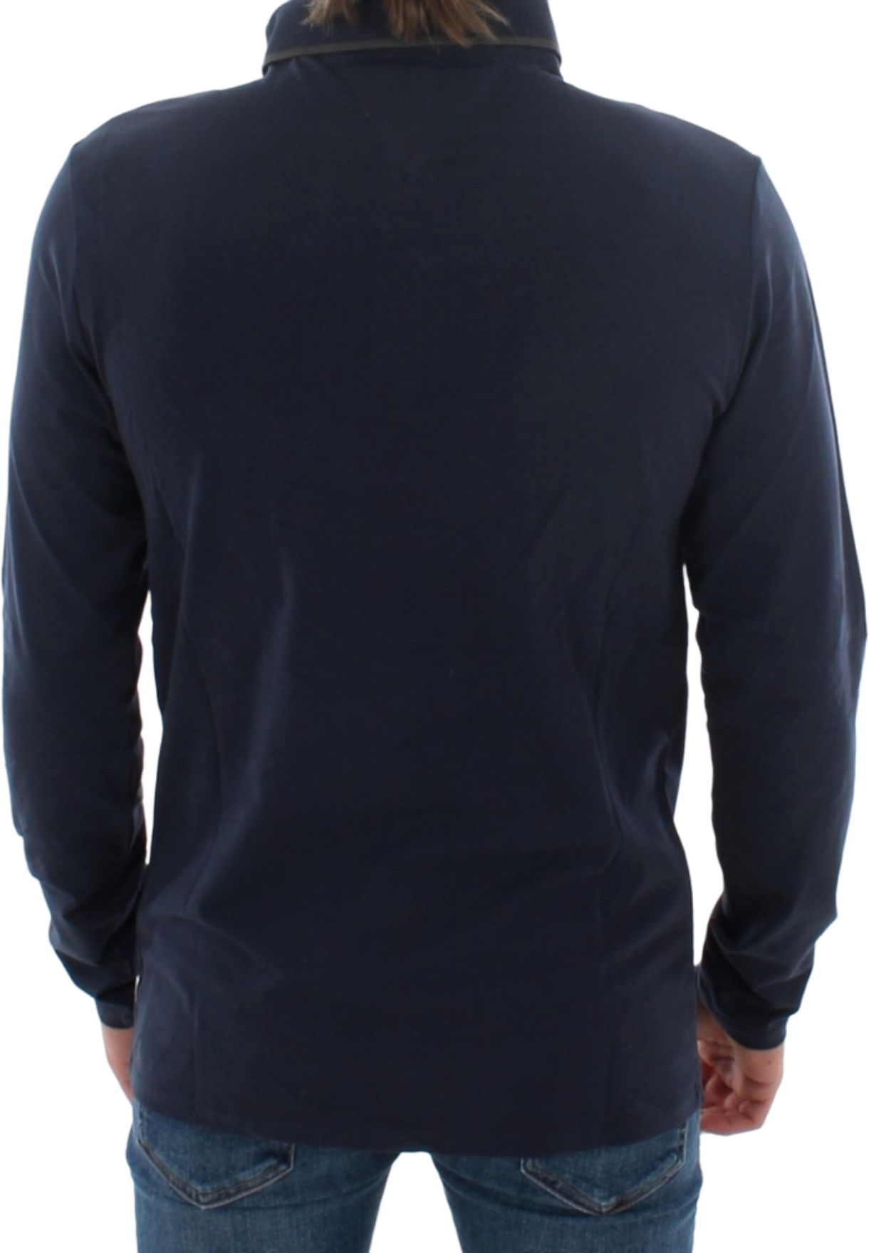 Men's Polo Con Taschino Extra Slim Fit Navy